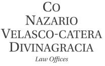 CO NAZARIO VELASCO-CATERA & DIVINAGRACIA Law Offices